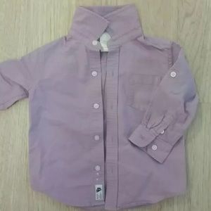 Janie and Jack Purple Long Sleeved Shirt